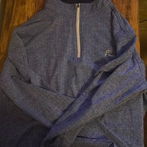 Rhoback mens 1/4 zip size large excellent condition